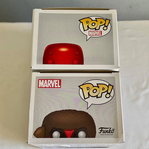 Funko Pop! Marvel Daredevil 90 Hot Topic Exclusive Deadpool as Bob Ross 319 Lot - Picture 9 of 16